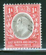 East Africa And Uganda 1904 King Edward  1 Anna Stamp In Fine Used Stamp. - Protectorados De África Oriental Y Uganda