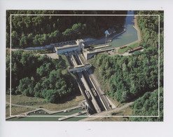 Arzviller : Plan Incliné Transversal Saint Louis, Canal De La Marne Au Rhin (cp Vierge - Aérienne) - Arzviller