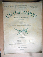 L' ILLUSTRATION 08/01 1910 ITALIE MESSINE CANAL DE PANAMA ARLES LES ALYSCAMPS AVIATEUR LEON DELAGRANGE AERODROME CROIX H - L'Illustration