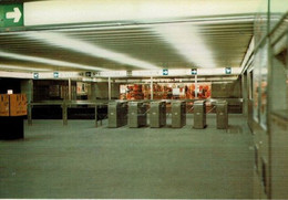 BRUXELLES-STATION DE METRO DE BROUCKERE - Transport Urbain Souterrain