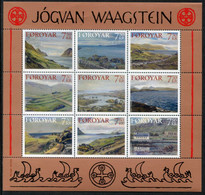 FAEROE ISLANDS 2005 Waagstein Paintings MNH / **.  Michel 534-42 - Faroe Islands