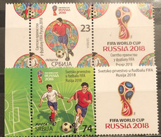 Serbia, 2018, Mi: 802/03  With Labels (MNH) - 2018 – Russie