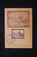 SARRE - Carte Maximum En 1951 - Postiers - L 114865 - Maximumkaarten