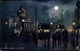 Artiste CPA Manchester North West England, The Royal Infirmary By Night, Tuck 2051 - Other