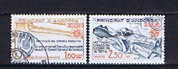 Frz. Andorra 1982: Michel-Nr. 321-322 Gestempelt, Used Europa Cept - Usati
