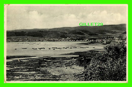 GASPÉ, QUÉBEC - FOX RIVER - ANIMATED WITH BOATS - TRAVEL IN 1934 -  NOVELTY MFG CO LTD - - Gaspé