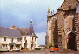 Cpsm  Herbignac  Place De L'église - Herbignac