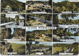 La Suisse Normande - Multi Vues Voir Détail Sur La Carte - Au Dos Cachet Du Domaine De La Roche D'Oetre - Other & Unclassified