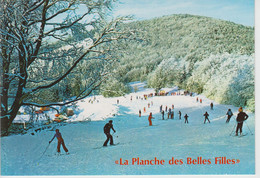 CPSM Plancher-les-Mines - Sur Les Hauteurs De La Planche Des Belles Filles à 1148 M(nombreux Skieurs) - Andere Gemeenten