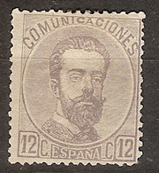 España 0122 * Amadeo I. 1870. Charnela - Ungebraucht