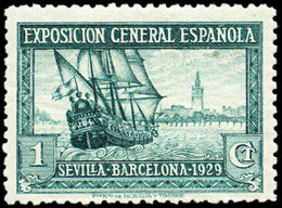 España 0434 ** Expo Sevilla Y Barcelona. 1929 - Nuevos