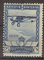 España 0450 ** Expo Sevilla Y Barcelona Aereo. 1929 - Nuevos