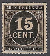 España 0238 (*) Cifra. 1898. Sin Goma - Nuevos