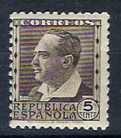 España 0681 ** Personajes. Blasco Ibañez. 1933 - 1931-50 Nuovi