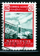 MAROC ESPAGNOL 421 // YVERT 89 (AÉRIEN) // 1953 - Marruecos Español