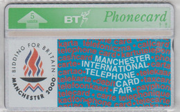 UNITED KINGDOM 1992 BT MANCHESTER INTERNATIONAL PHONECARD FAIR MINT - BT Allgemeine