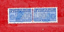 Italia ° - 1981 - Pacchi In Concessione, LIre. 900   Unif. 21. USATO. - Pacchi In Concessione