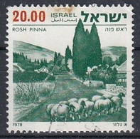 ISRAEL 765,used,falc Hinged - Usados (sin Tab)