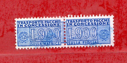 Italia ° - 1981 - Pacchi In Concessione, Lire. 900   Unif. 21. USATO. - Pacchi In Concessione