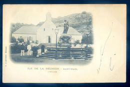 Cpa De L' Île De  La Réunion -- Saint Paul - L' église     JA22-48 - Saint Paul