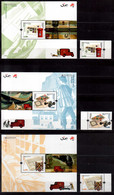 2020 Portugal, Madiera And Azores Europa CEPT Full Set Of 3v +3 MS MNH** Ancient Post Routes Post Box Train - Nuevos
