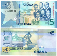 Ghana 5 Cedis 2019 UNC - Ghana