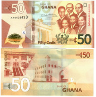 Ghana 50 Cedis 2019 UNC - Ghana