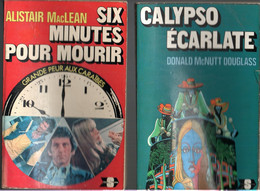 2 Romans - Calypso Collection Suspense - Presses De La Cité  Ecarlate & Six Minutes Pour Mourir éditions De 1972 Et 1973 - Presses De La Cité