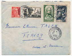 FRANCE - Env. Affr Composé  Obl "Paris Tri Et Distribution N°15" 21/11/1950 - Covers & Documents