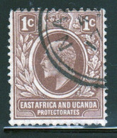 East Africa And Uganda 1907 King Edward  1c Stamp In Fine Used Condition. - Protectorats D'Afrique Orientale Et D'Ouganda