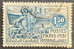 FRAOUB087U1 - Exposition Coloniale Internationale - 1.50 F Used Stamp - Oubangui-Chari - 1931 - Used Stamps