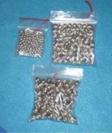 Perles Striées 9 Mm En Métal Nickelé ! Indianiste, Trade, Old Time, Reconstitution... - Pearls