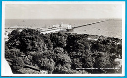 CPA Post Card UK Essex SOUTHEND-and-SEA - PIER And SHRUBBERY - Southend, Westcliff & Leigh