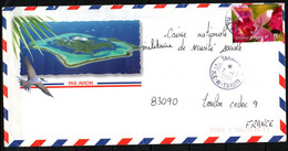 Polynésie - Lettre - 2004 - Yvert N° 699 - Taravao - Storia Postale