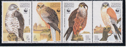 Malta: 1991   Endangered Species - Birds    MNH Strip - Malta