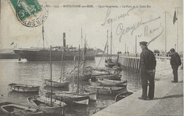 Lot De 4 Cartes De Boulogne-sur-Mer  - Animées  -   Bon état. 101 - 18c - 4c - 3c - Boulogne Sur Mer