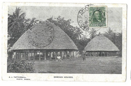 Samoan Houses (A7p27) - American Samoa