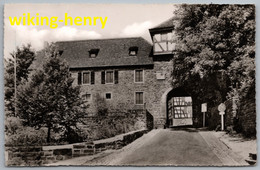 Neckargemünd Dilsberg - S/w Altes Tor Mit Jugendherberge - Neckargemünd