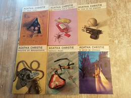 Livre - Aghatha Christie - Lot De 6 Livres - Agatha Christie