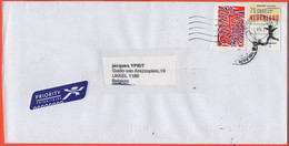 OLANDA - NEDERLAND - Paesi Bassi - 2006 - 2 Stamps - Viaggiata Da 's-Hertogenbosch Per Ukkel, Belgium - Lettres & Documents