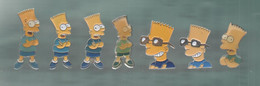 PINS PIN'S DISNEY 1176 SIMPSON BART LOT 7 PINS TOUS DIFFERENTS - Disney