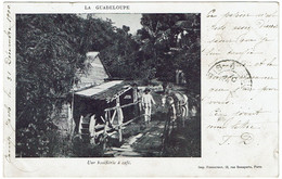 CPA Guadeloupe 97. Une Bonifiérie à Café, 1901 - Unclassified