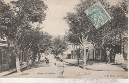 Algérie - SAIDA - Avenue Gambetta - Saïda