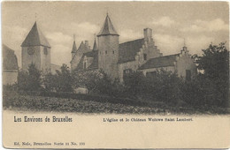 Woluwe-Saint-Lambert   *  Environs De Bruxelles - L'Eglise Et Le Chateau (Nels ,133) - Woluwe-St-Lambert - St-Lambrechts-Woluwe