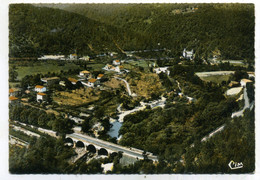 ( CHAMBORIGAUD  )( 30 GARD  ) ( VUE AERIENNE )QUARTIER DE LA PLAINE ROUTE DE GENOLHAC - Chamborigaud