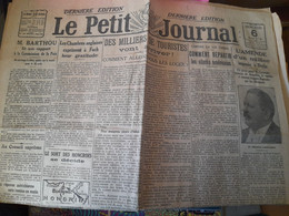 Quotidien Le Petit Journal 6 Aout 1919 Belgique Bruxelles Amende D'un Million Imposée A Berlin - Le Petit Parisien