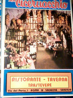 ROMA RISTORANTE TAVEERNA TRASTEVERE CICERUACCHIO COVO LI CARBONARI VIA DEL PORTO  N1975    IM3932 - Cafés, Hôtels & Restaurants