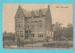 * Niel (Antwerpen - Anvers) * (Uitg De Brauwere - Van De Mosselaer) Gemeentehuis, Hotel De Ville, Entrée, Rare Old - Niel