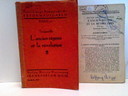 L Ancien Regime Et La Revolution. - School Books