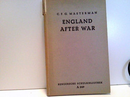 England After War. - Livres Scolaires